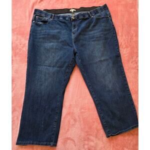 Aveology Womans Straight  Jeans Plus Size 34